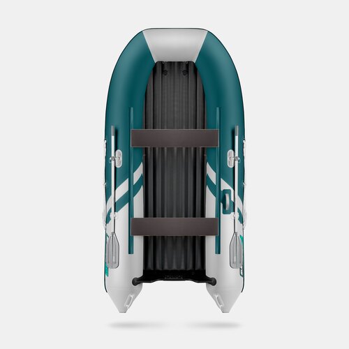 Надувная лодка GLADIATOR E330S морской зеленый-белый
