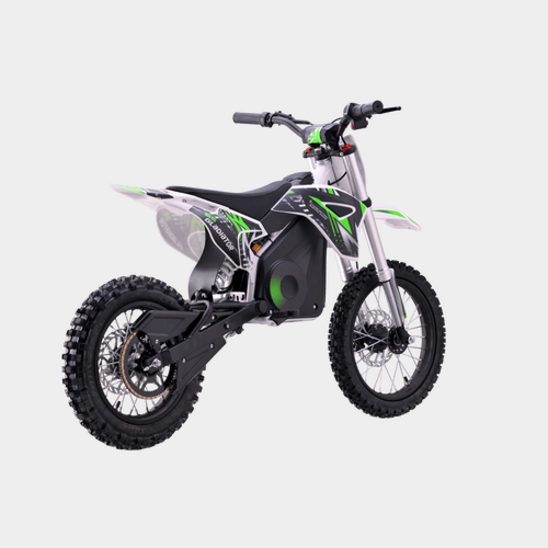 Питбайк электрический Gladiator E6 green (48V1600W, 14/12)