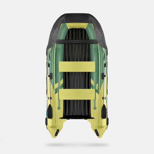 Надувная лодка GLADIATOR E380X зелено-оливковый
