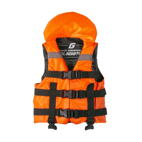 Жилет спасательный GLADIATOR 50-60 кг M с воротником