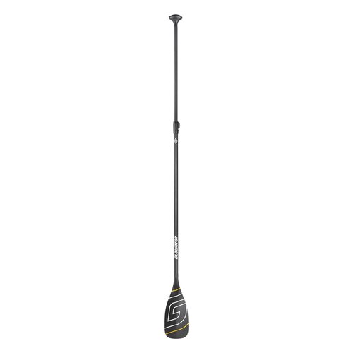 SUP весло Gladiator Race Kevlar black/black-yellov 3-части, лопатка M