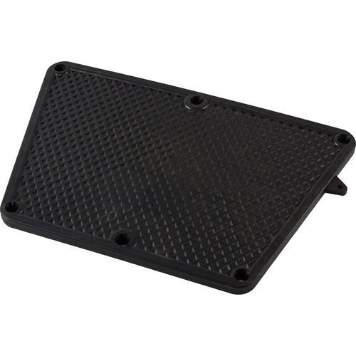 Накладка на транец задняя пластик Чёрный